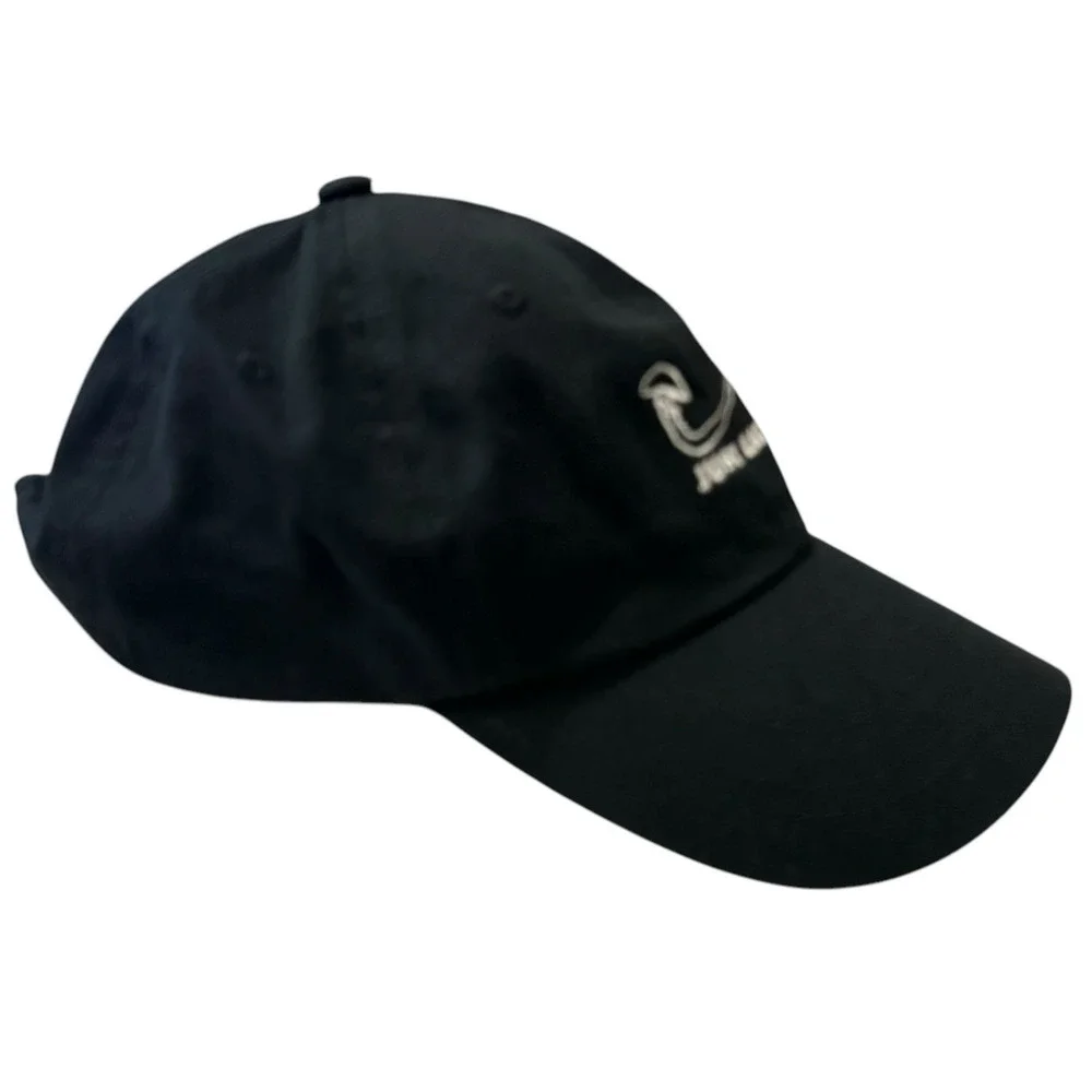 The Classics Just Eat It. 100% Cotton Baseball Cap Adjustable Back Dad Hat Black